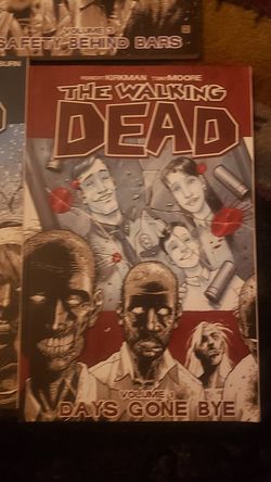 The Walking Dead comics vol 1-3