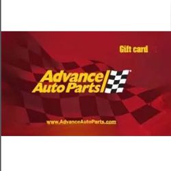 40$ advanced Auto Card 