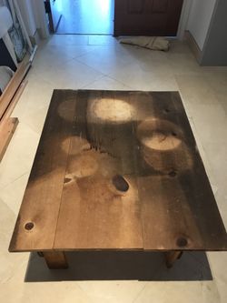 Wooden table
