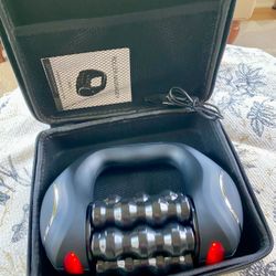 New rechargeable rolling massager with case