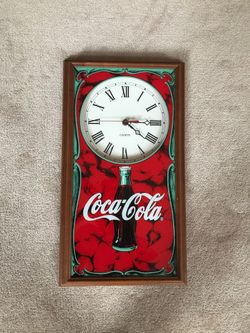 Coca Cola clock (collector antique)
