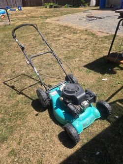 Propane lawnmower  self propelled