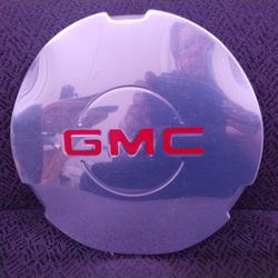 GMC Center Chrome Piece With Red GMC