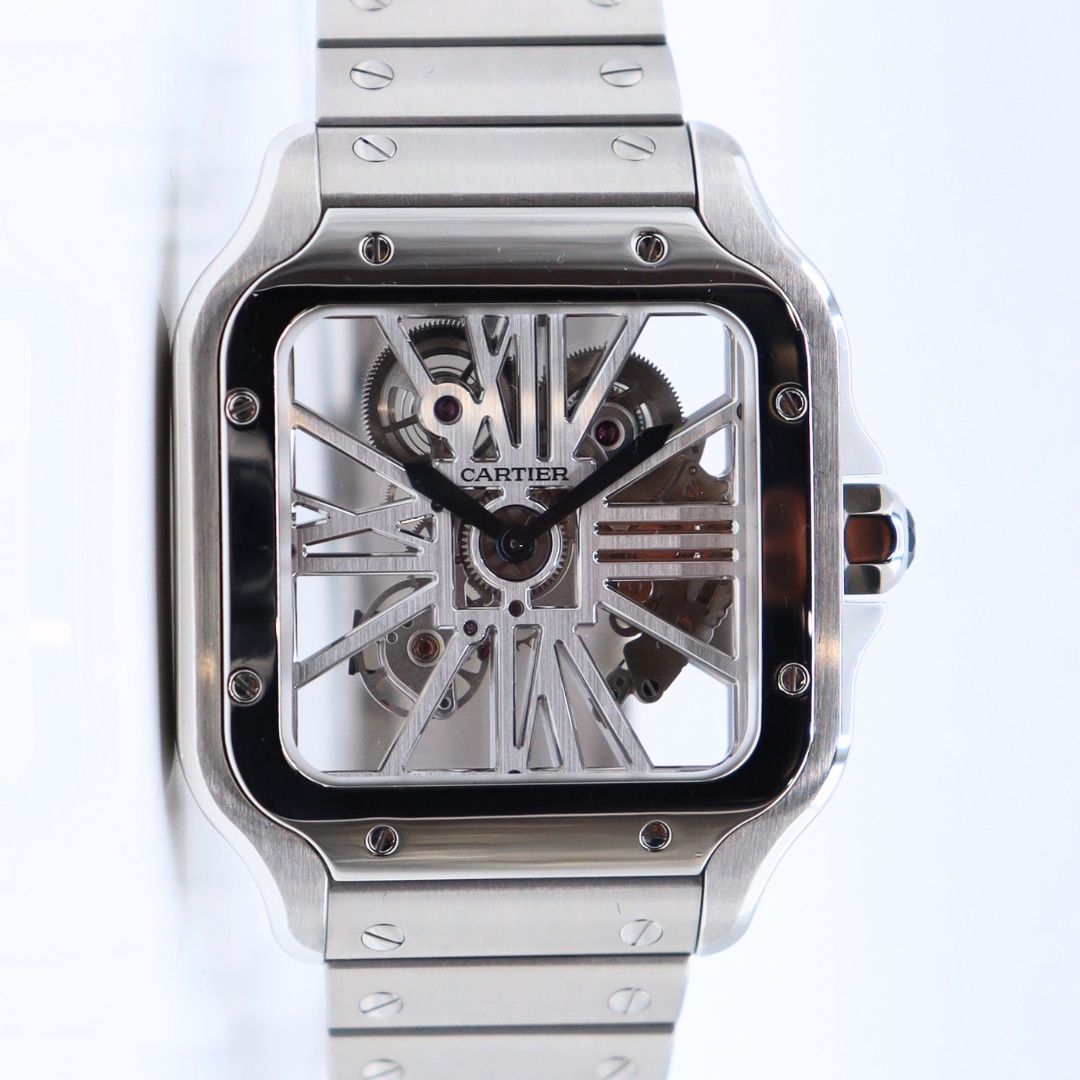 Cartier Santos De Cartier Skeleton 39.8 WHSA0015