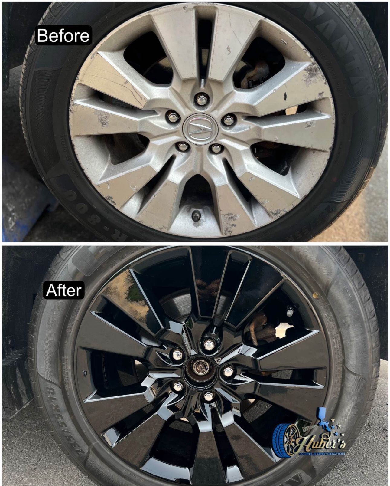 CALIPER PAINTING & RIM BLACK OUT