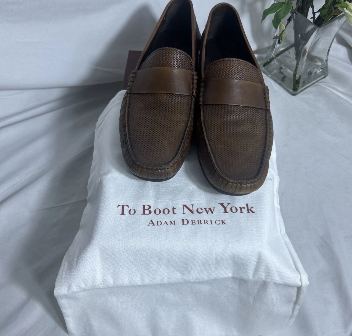 To Boot New York Magnus Leather Driving Moccasins Size 10 Men’s