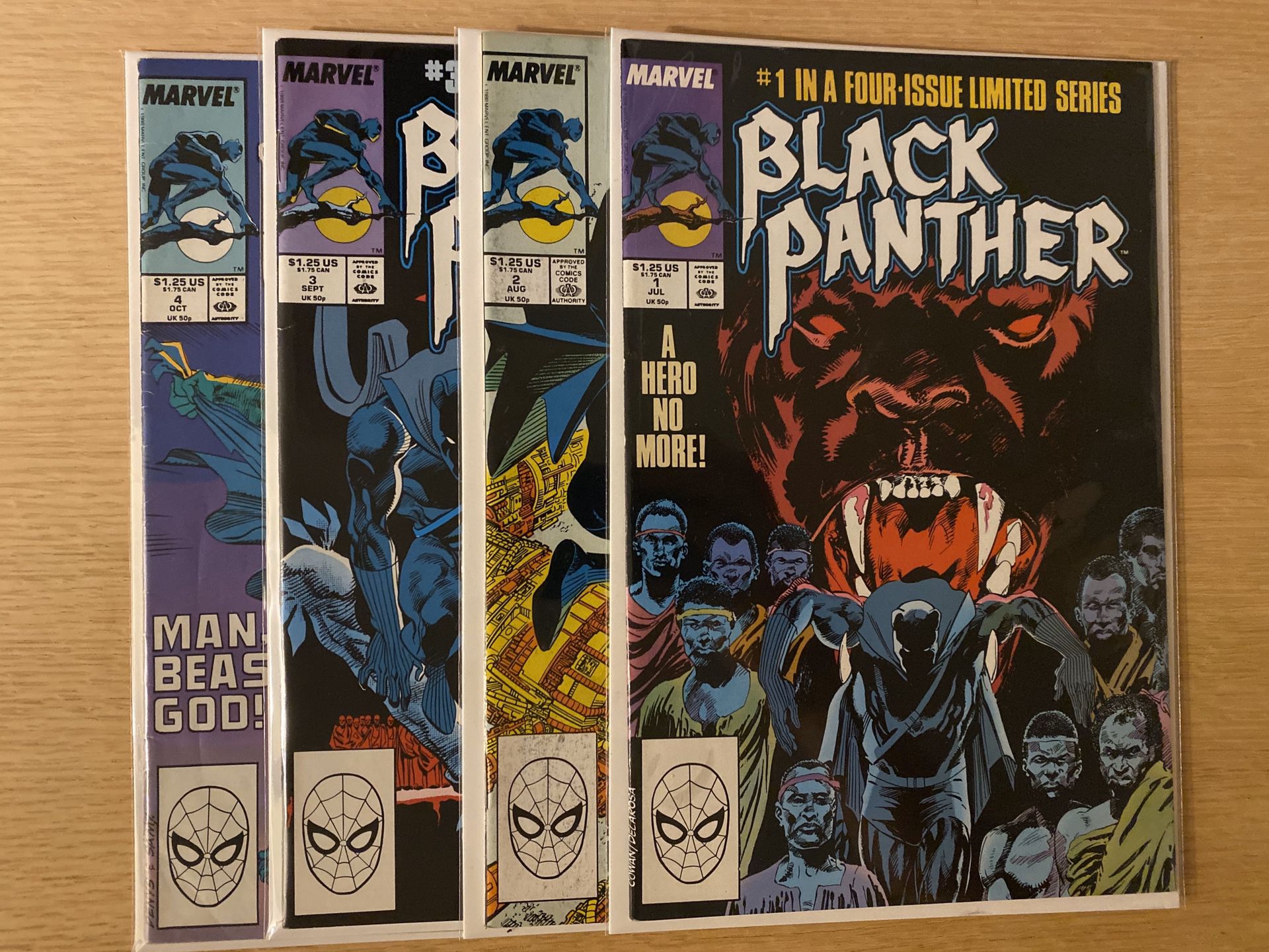 Marvel Comics Black Panther 1-4
