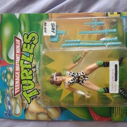 1992 Teenage Mutant Ninja Turtle April O'Neil Collectable Figure