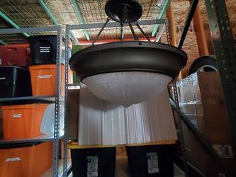 4 Large Hanging Pendant Lights