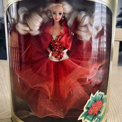 1993 Happy Holidays Barbie Doll Hallmark Special Edition Mattel # 10824