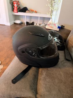 HJC Full-Face Motorcycle Helmet Matte Black