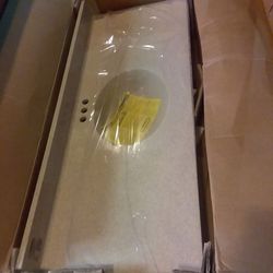 22" x 54 1/2" (T) 9124 L - 27 1/4 " Color 9124 Brown Suger Granite Slash left / right Finished front