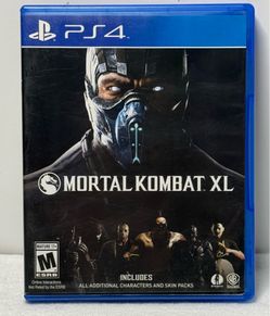 Mortal Kombat XL PS4 PlayStation 4 Complete CIB Tested Fighting Game