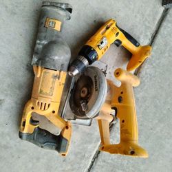 DeWalt Combo Sazall Drill And Skill Saw