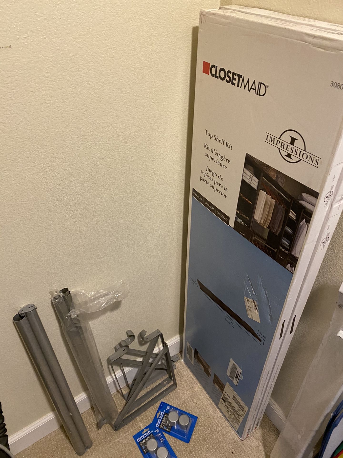 Closetmaid Top Shelf kit x 2 - closet system