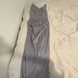 Purple party dress