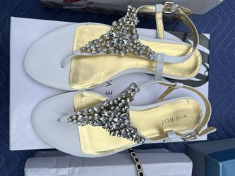 Nine West Embellished Sandals