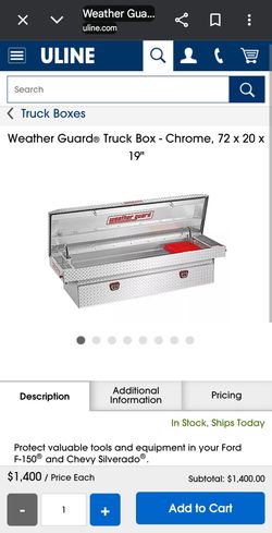 Weather Guard Toolbox Set