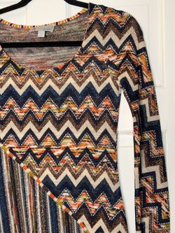 🧶🔥Vintage Missoni Knit Dress – Stretch Fit Iconic Pattern