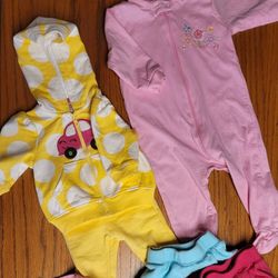 Baby Girl Clothes: NB-3 Months