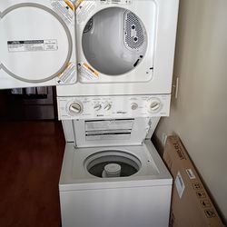 Kenmore stacked electric washer dryer