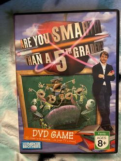 DVD game are you smarter than a fifth grader