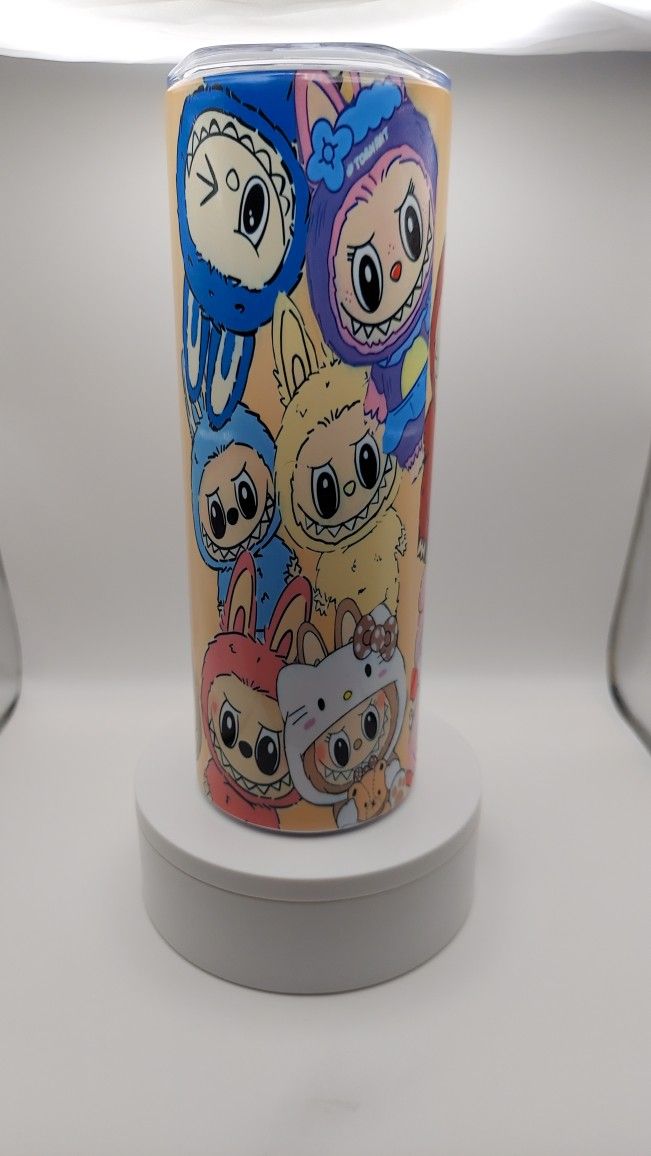 Labubu Stainless Steel Tumblers 20oz & Straw