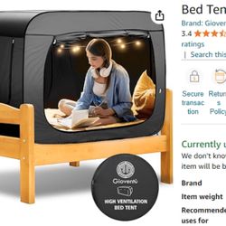 Blackout Twin Bed Tent