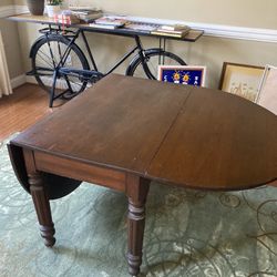 Walnut Drop Leaf Table