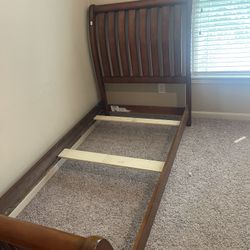 Twin Bed and Mattress For Sale 