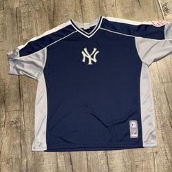 Vintage Majestic New York Yankees MLB Pullover Jersey Size XL