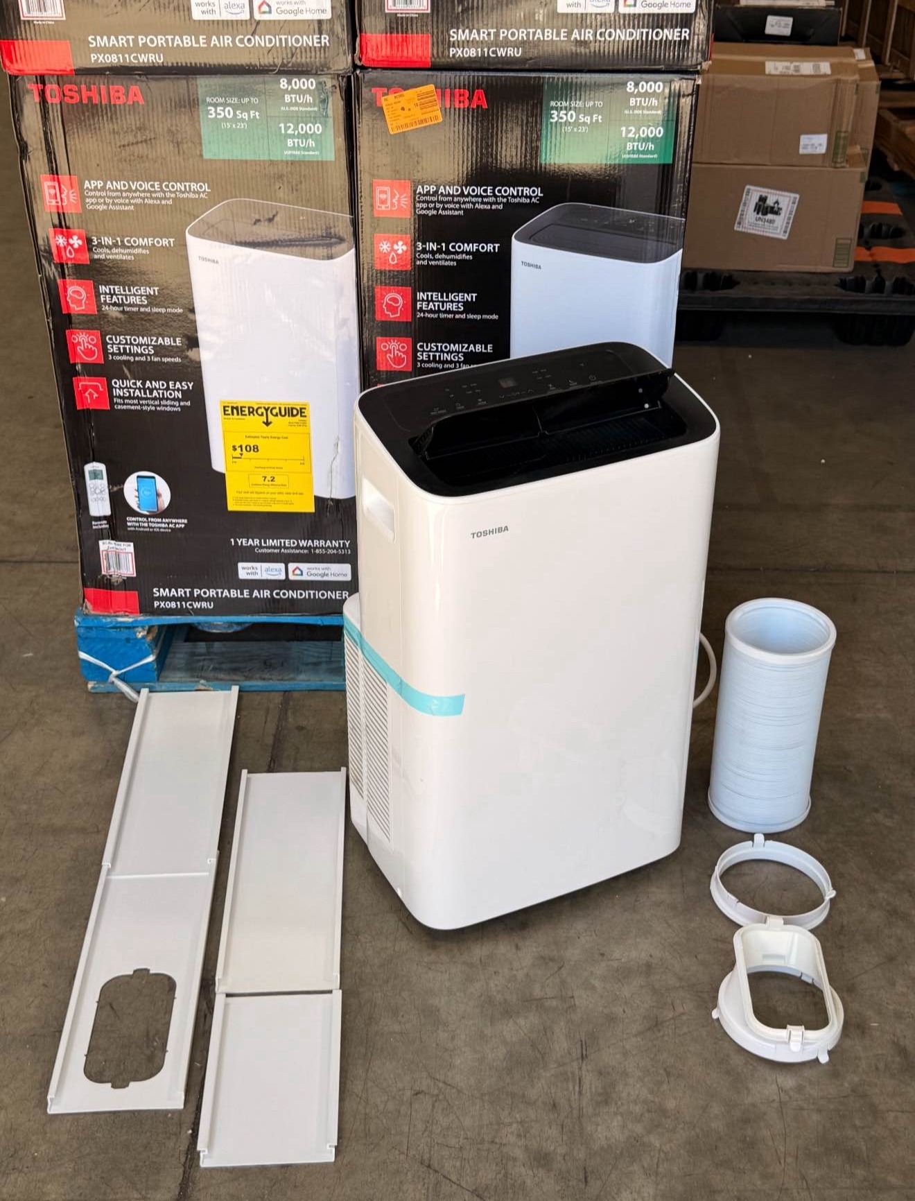 Toshiba 8,000 Btu Portable Ac