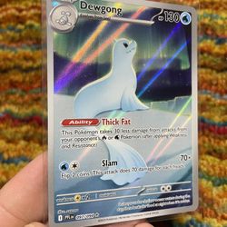 Phantasmal Flames Dewgong Illustration Rare