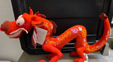 Disney Wisdom Mushu Plush
