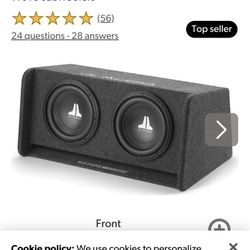 Subwoofers And Box Jl Audio 10" Sub 