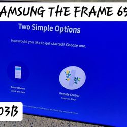 TV 📺 SAMSUNG THE FRAME 🖼️ 65" 