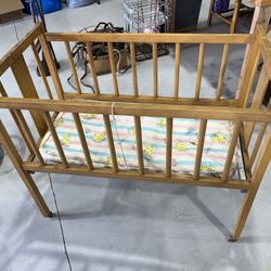 Vintage Toy Crib