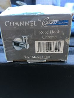 Chrome Robe Hook Made By Channel Gatco Model #4685