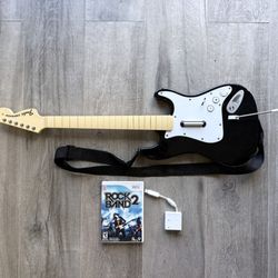 Rock Band Guitar & Game for Nintendo Wii