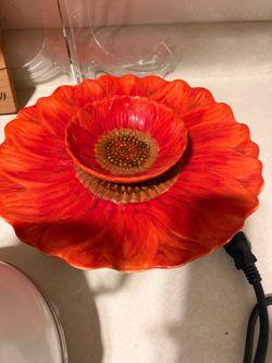 poppy point Maxcera chip and dip serving tray