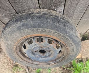 Spare small tire