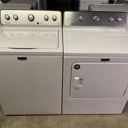 Maytag washer and dryer set