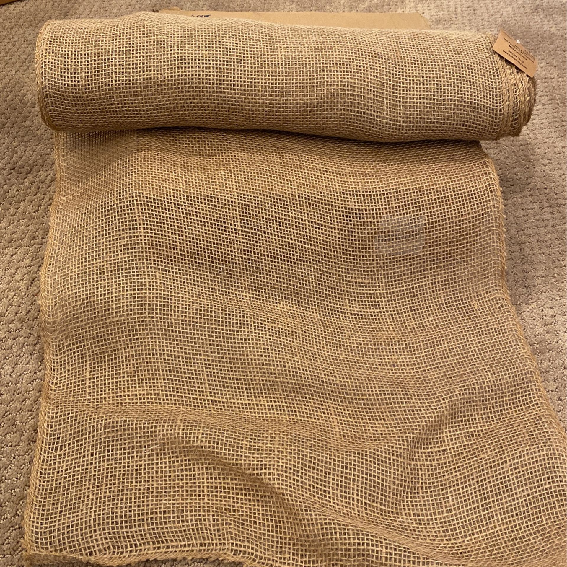 Natural jute Burlap Table Runner