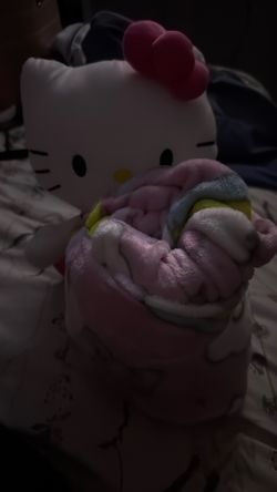 Hello Kitty With Blanket 