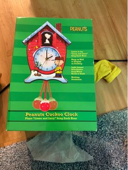 Peanuts cuckoo clock
