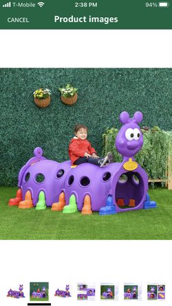 Tunnel For Kids And Climb
