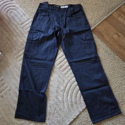 Brand New Lapco FR CAT 2 rated Blue Cargo Work Pants 34×32