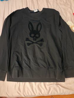 Psycho Bunny Black Crewneck Sweatshirt