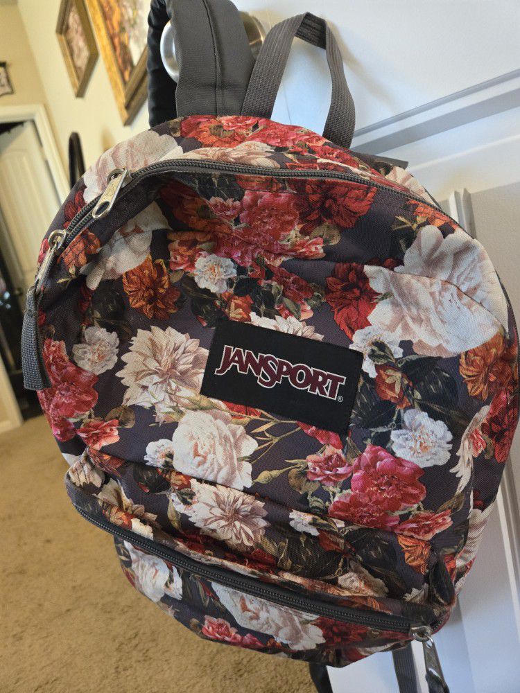 Floral Jan Sport Backpack 