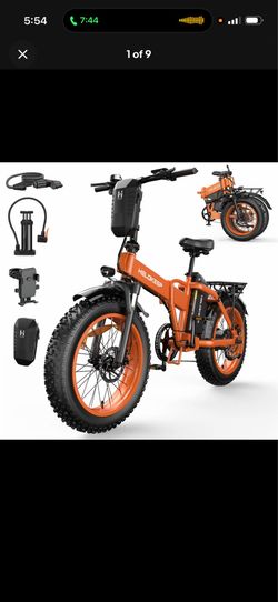 Folding e bike brand new only use 2 times